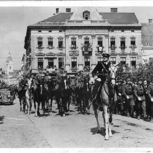 Horthy Miklós kormányzó Erdélyben, 1940 szeptember (Forrás: Derzsi Elekes Andor
